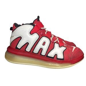 Nike Air Max More Uptempo 720 University Red CJ3662-600- Men’s Size 9.5